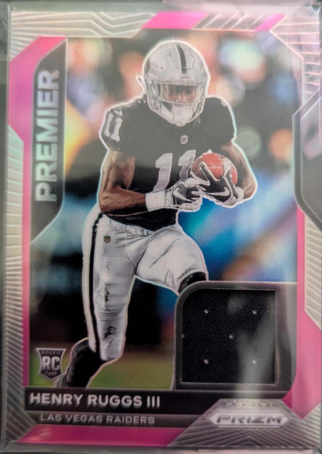Henry Ruggs #11 Football Cards 2020 Panini Prizm Premier Jerseys