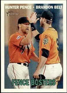 Hunter Pence, Brandon Belt