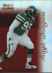 Hugh Douglas [Premium Stock Mirror Red] #10 Football Cards 1996 Select Certified Prices