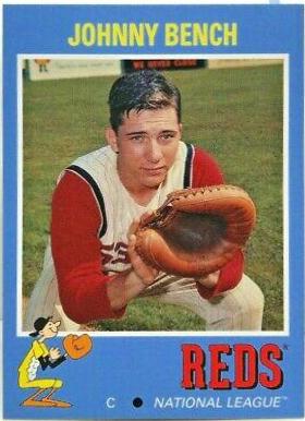 Johnny Bench #30 Baseball Cards 2019 Topps Throwback Thursday