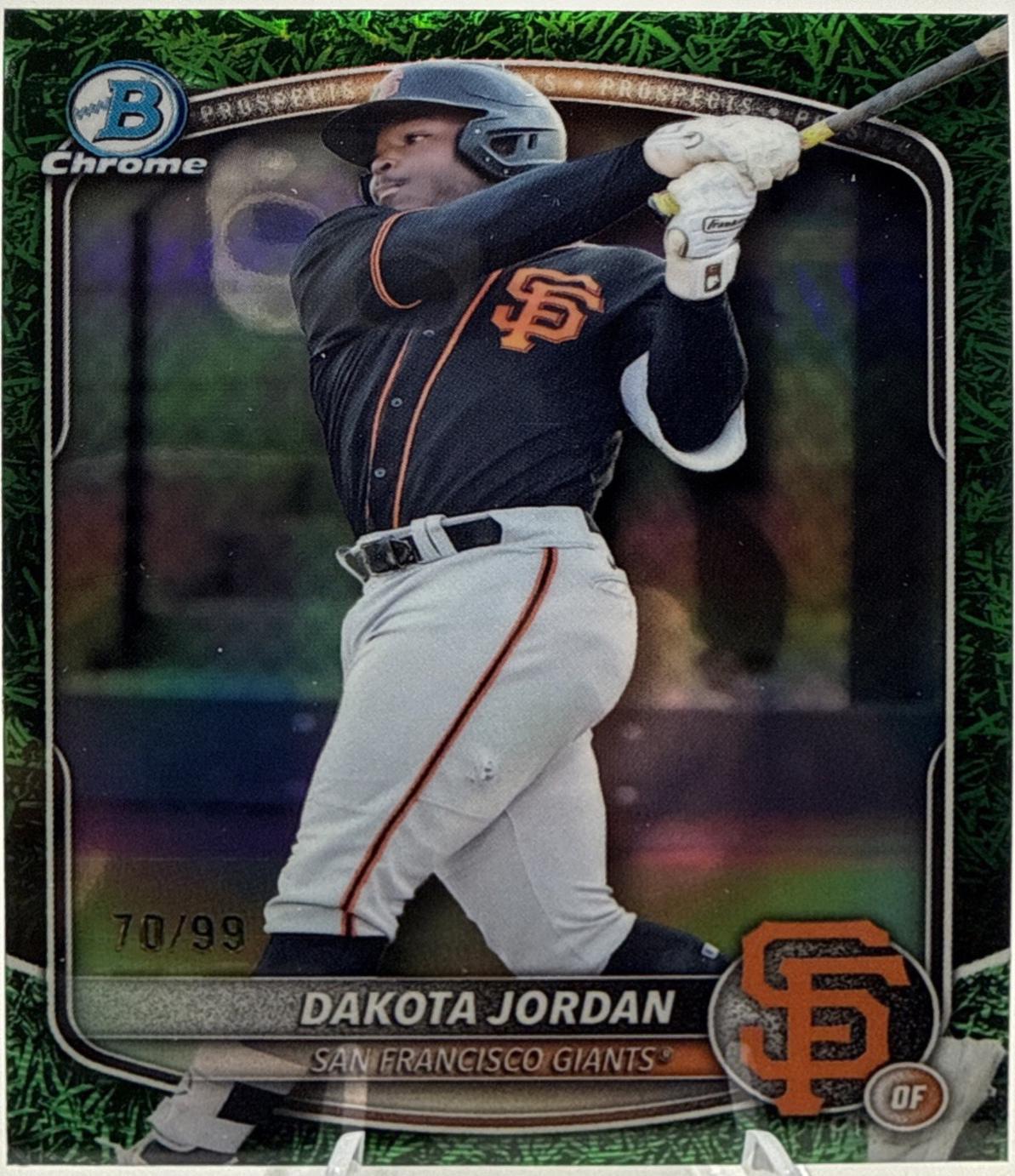Dakota Jordan [Green Grass Refractor] #BDC-139