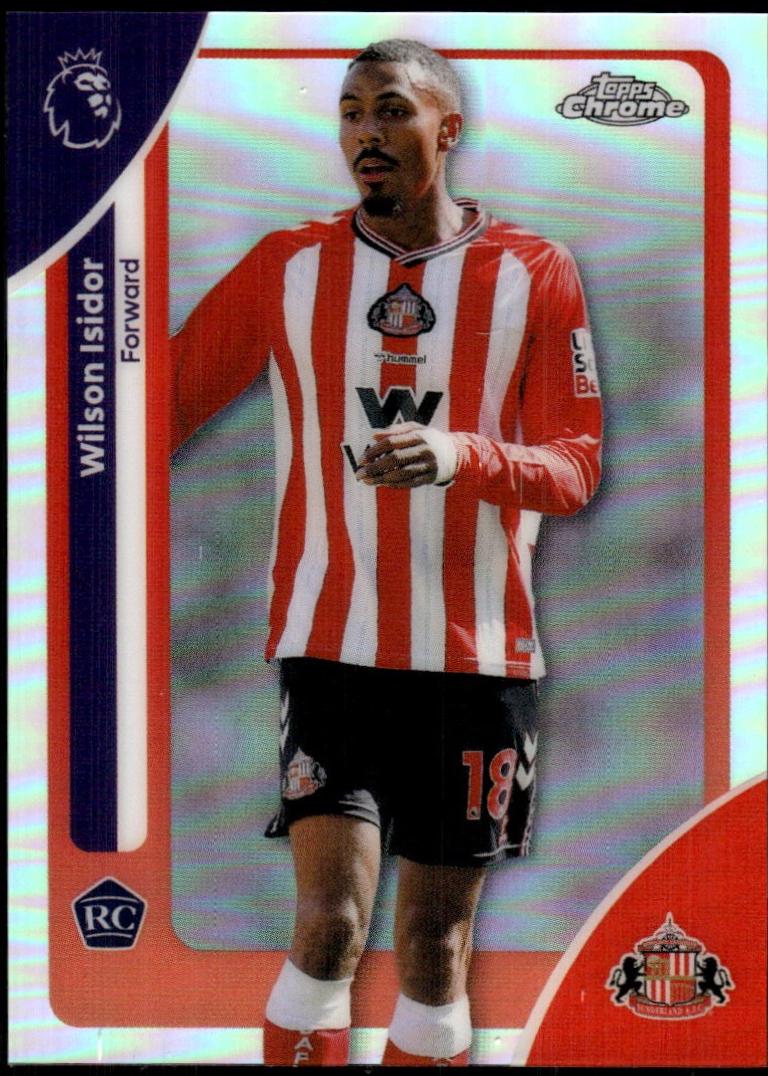 Wilson Isidor #166 2025 Topps Chrome Premier League