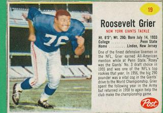Roosevelt Grier
