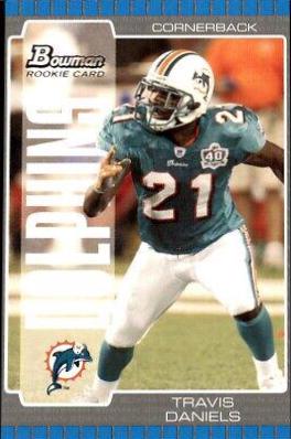 Travis Daniels #219 2005 Bowman Football