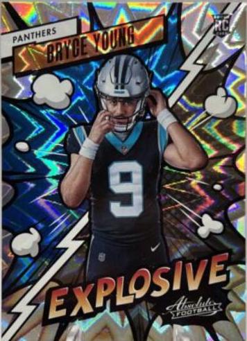 Bryce Young #36 Football Cards 2023 Panini Absolute Explosive