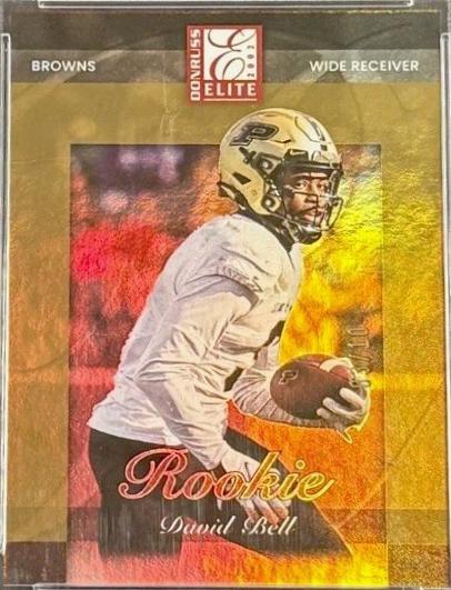 David Bell #2002-124 2022 Panini Donruss 2002 Elite Rookies Football