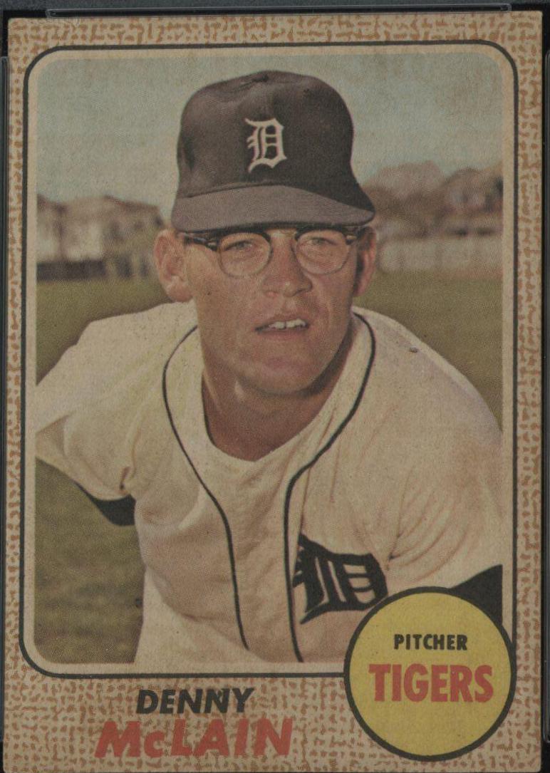 Denny McLain #40 Baseball Cards 1968 Venezuela Topps