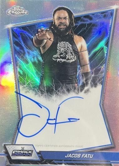 Jacob Fatu [Refractor] #BBA-JAC