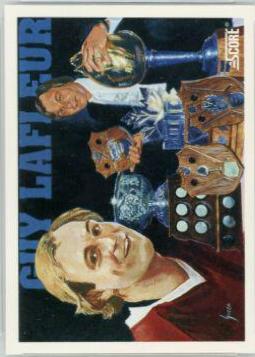 Guy Lafleur #402 Hockey Cards 1991 Score American