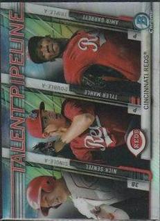 Nick Senzel, Tyler Mahle, Amir Garrett