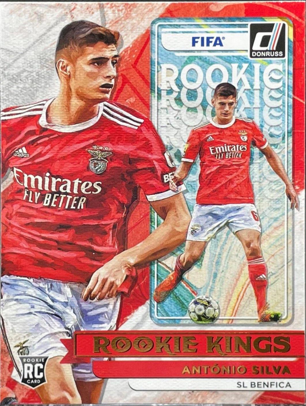 Antonio Silva #13 Soccer Cards 2022 Panini Donruss Rookie Kings