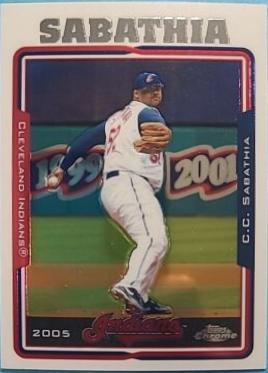 C.C. Sabathia #310 2005 Topps Chrome Baseball