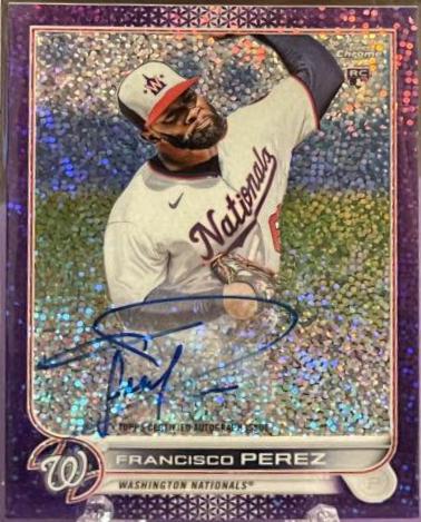 Francisco Perez [Purple Speckle Refractor] #RA-FP