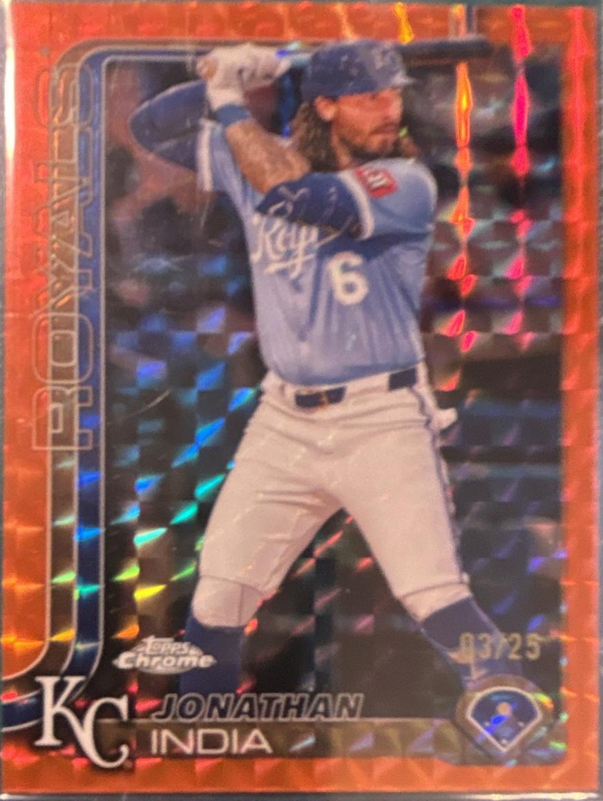 Jonathan India [Orange Geometric] #209 Prices | 2025 Topps Chrome ...