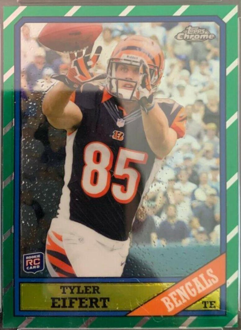 Tyler Eifert #9 Football Cards 2013 Topps Chrome 1986 Insert