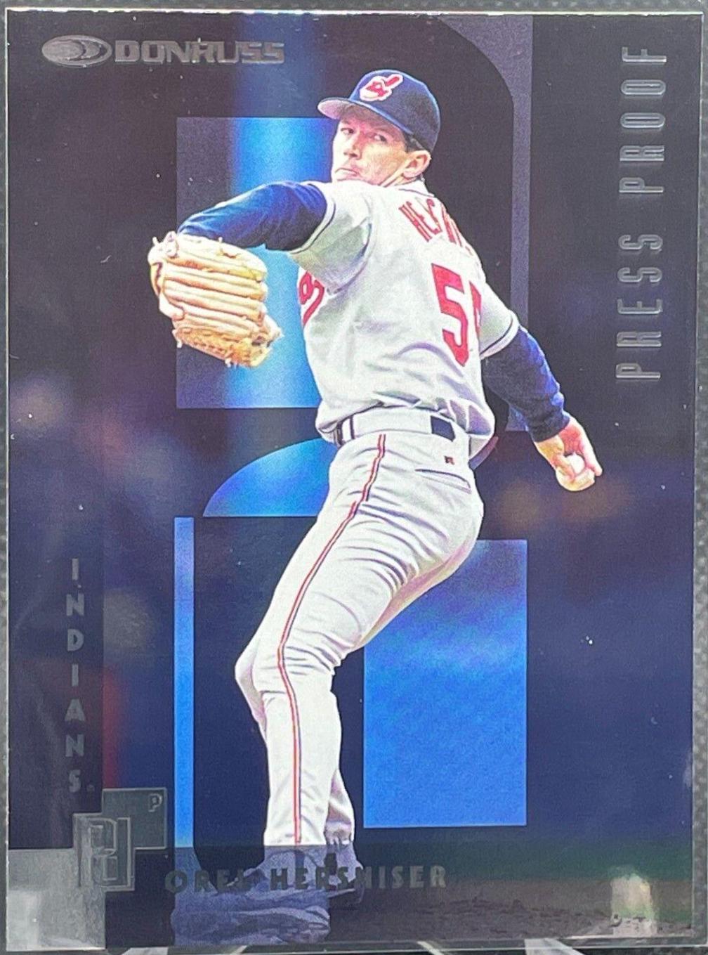 Orel Hershiser #266 1997 Panini Donruss Press Proof Baseball