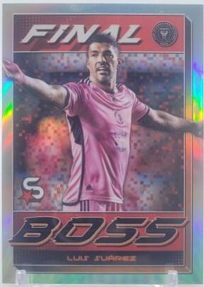 Luis Suarez #FB-15 Soccer Cards 2024 Topps Superstars MLS Final Boss