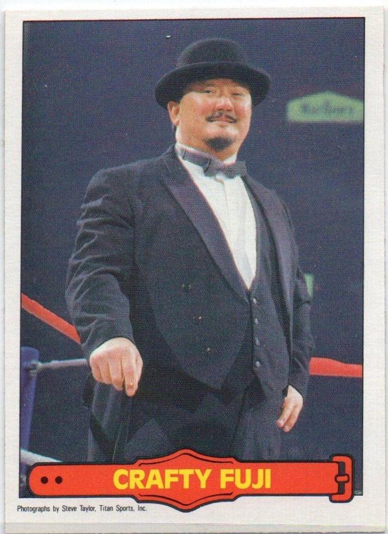 Crafty Fuji #31 Wrestling Cards 1985 O Pee Chee WWF Series 2