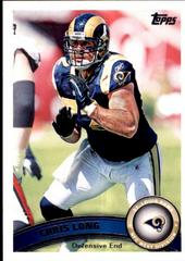 Chris Long #89 Football Cards 2011 Topps Prices