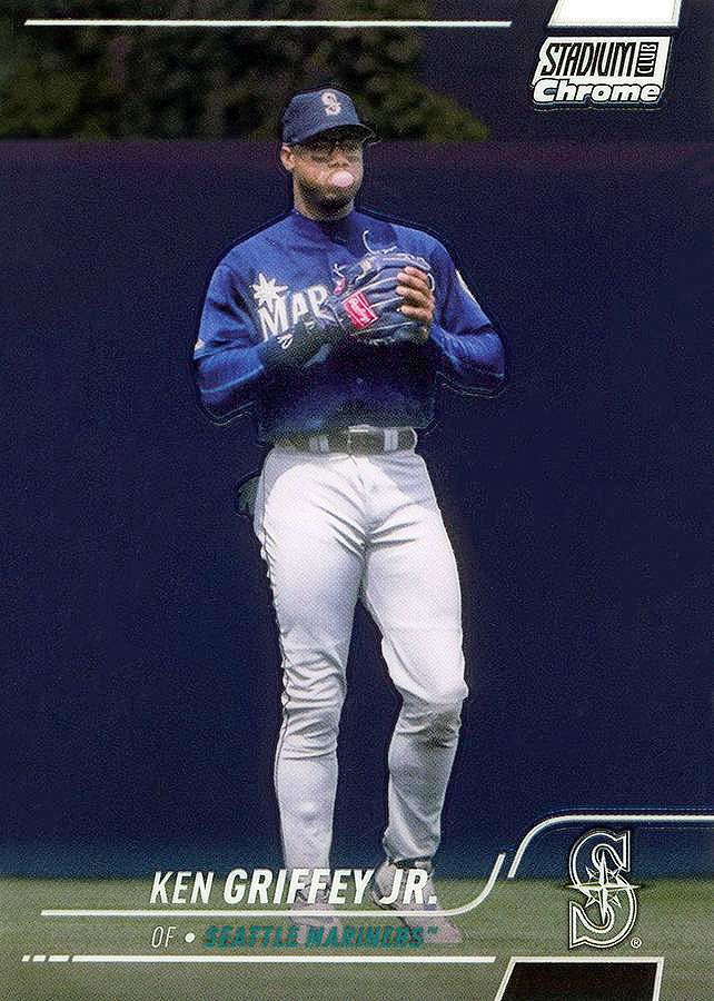 Ken Griffey Jr. #176 Baseball Cards 2022 Stadium Club Chrome