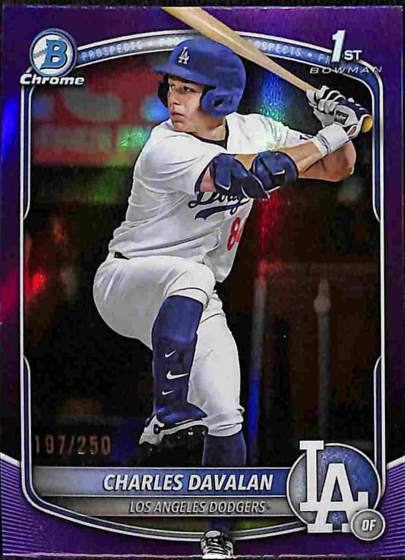 Charles Davalan [Purple Refractor] #BDC-96