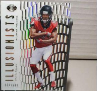 Calvin Ridley Football Cards 2018 Panini Illusions Illusionists