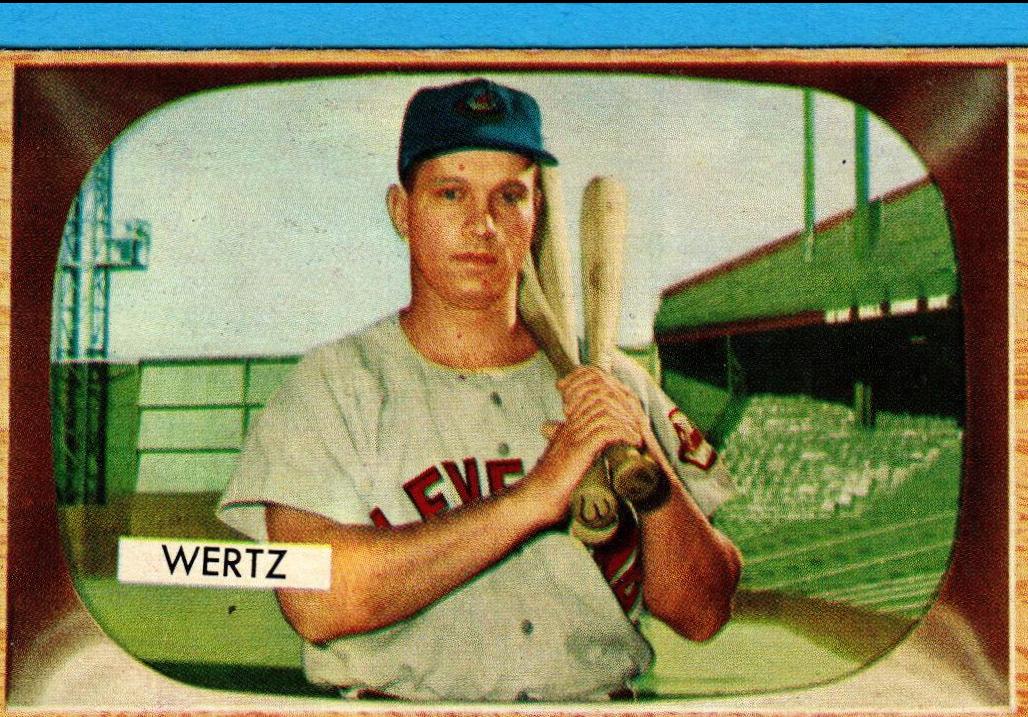 Vic Wertz #40 Baseball Cards 1955 Bowman