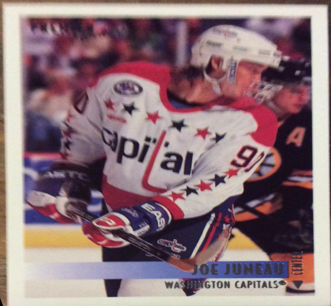 Joe Juneau #100 Hockey Cards 1994 Topps OPC Premier