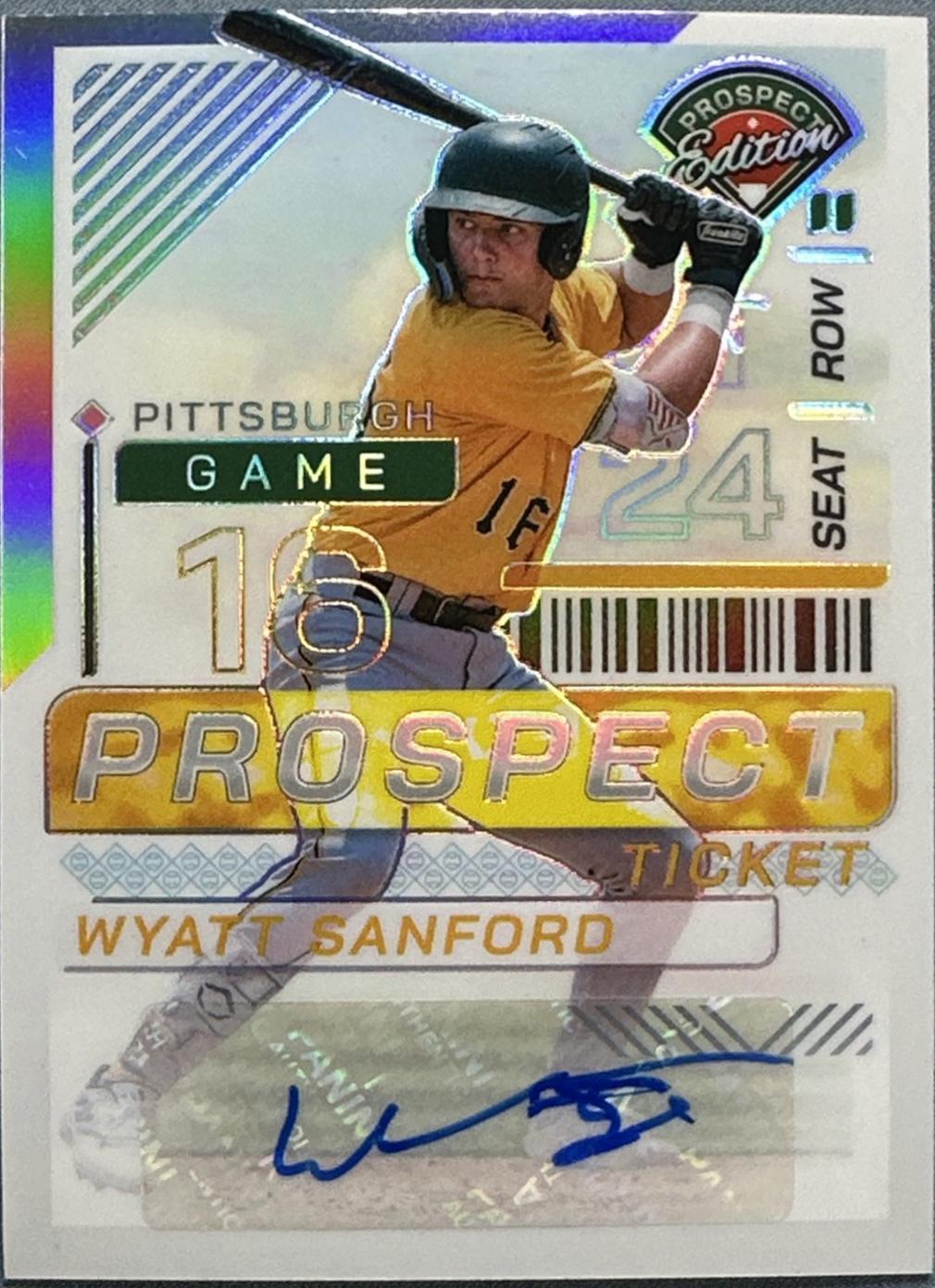 Wyatt Sanford [Holo Ticket Signature] #170