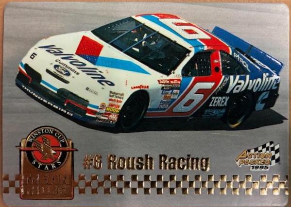 #6 Roush Racing #35 Racing Cards 1995 Action Packed NASCAR