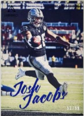 Josh Jacobs [Blue] #81