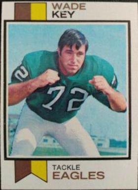 Wade Key #86 Football Cards 1973 Topps