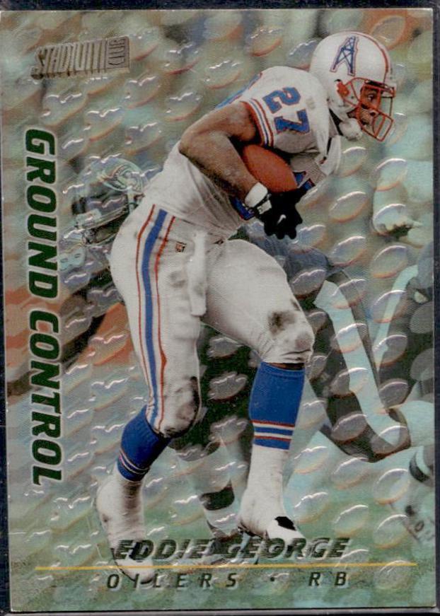 Eddie George #GC5 Football Cards 1997 Stadium Club Ground Control