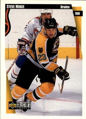 Steve Heinze #20 Hockey Cards 1997 Collector's Choice