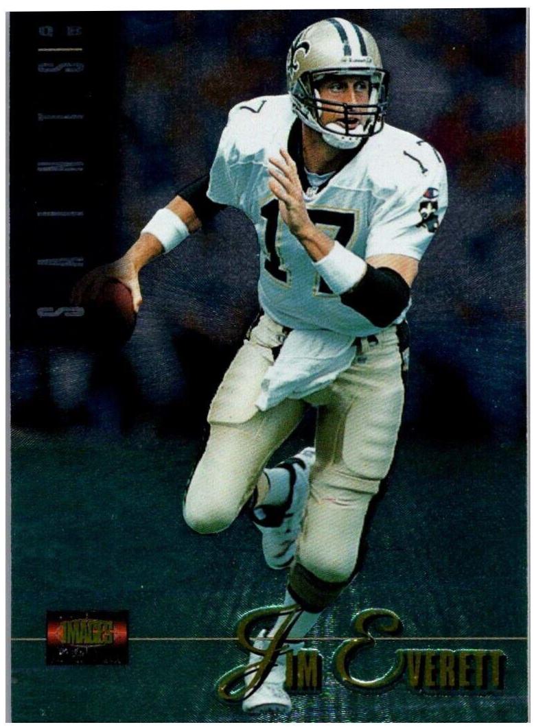 Jim Everett #13 Football Cards 1995 Classic Images Limited