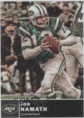Joe Namath #12 Football Cards 2010 Topps Magic