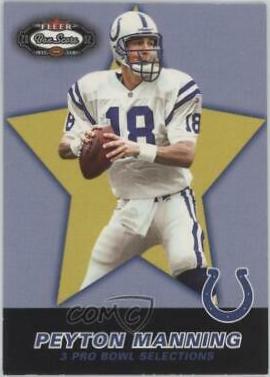 Peyton Manning #233 Football Cards 2002 Fleer Box Score