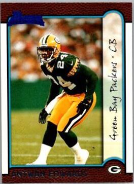 Antuan Edwards #198 Football Cards 1999 Bowman