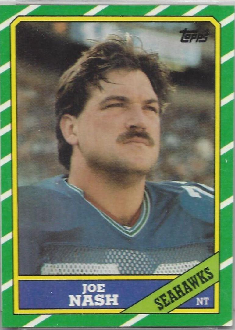 Joe Nash #207 Football Cards 1986 Topps