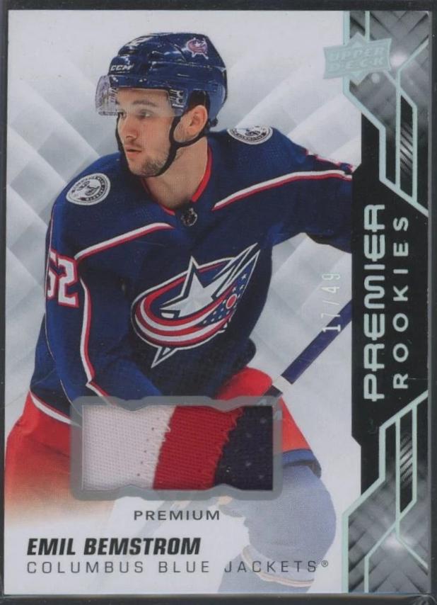 Emil Bemstrom #71 2019-20 Upper Deck Premier Hockey
