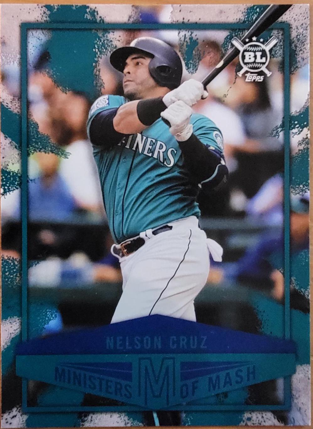Nelson Cruz #MI-7 Baseball Cards 2018 Topps Big League Ministers of Mash