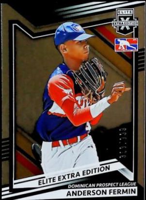 Anderson Fermin #179 2022 Panini Elite Extra Edition Baseball