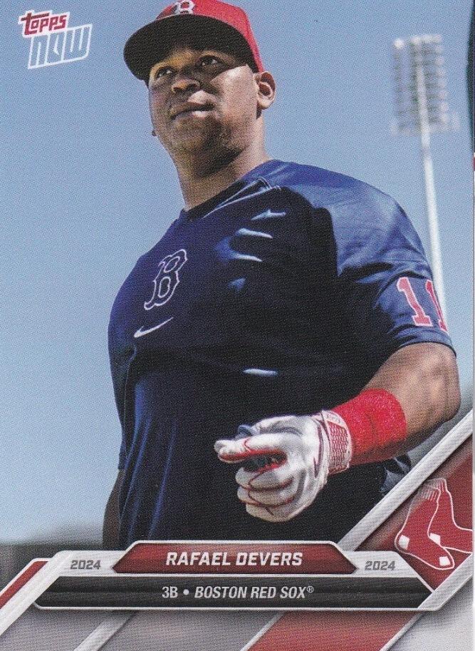 Rafael Devers #OD-11 2024 Topps Now Road To Opening Day Baseball