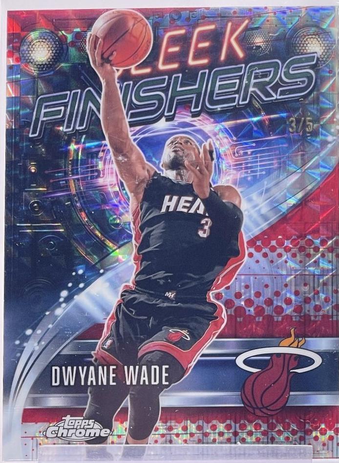 Dwyane Wade [Refractor Red Geometric] #SF-12