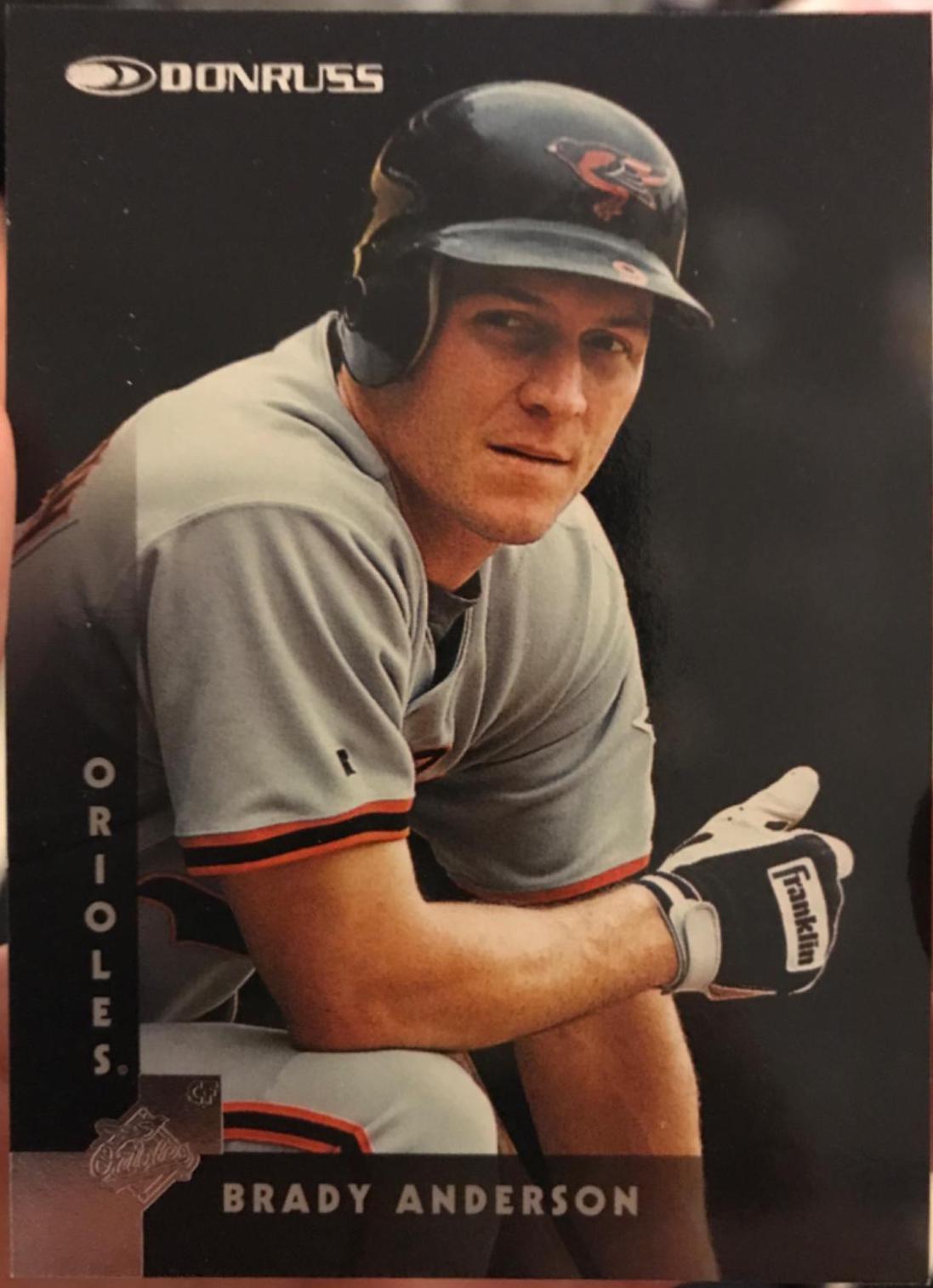 Brady Anderson #16 Baseball Cards 1997 Panini Donruss