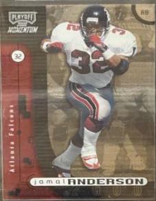 Jamal Anderson #4 Football Cards 2000 Playoff Momentum