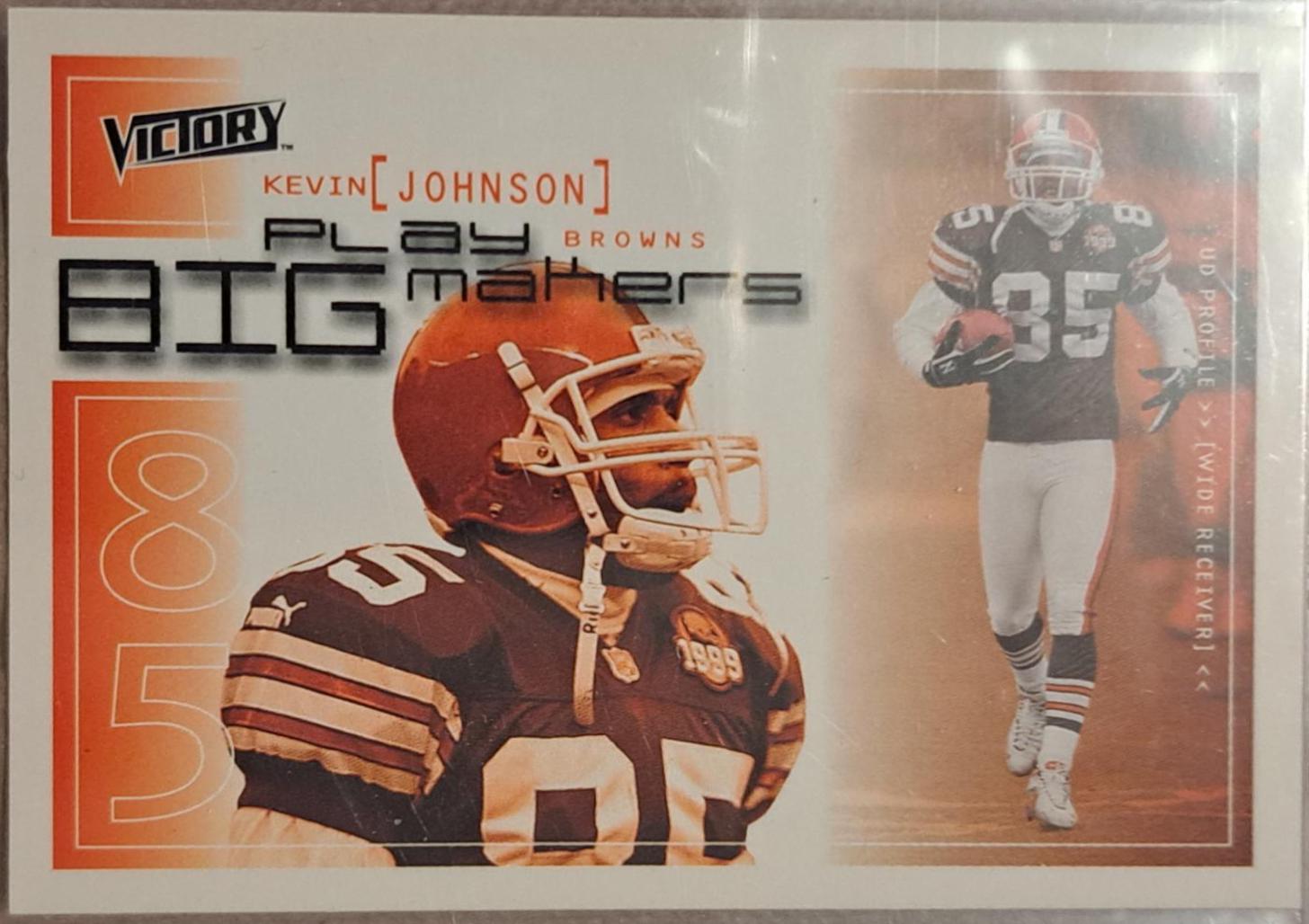Kevin Johnson #255 2000 Upper Deck Victory Football