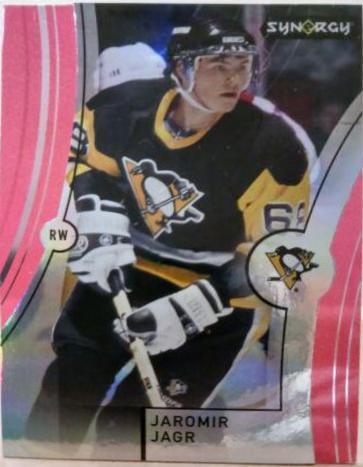 Jaromir Jagr #69 Hockey Cards 2021 Upper Deck Synergy
