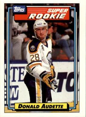Donald Audette #12 Hockey Cards 1992 Topps