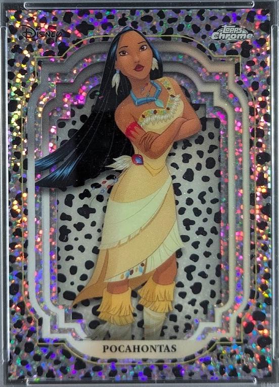 Pocahontas [Black White Speckle Refractor] #61